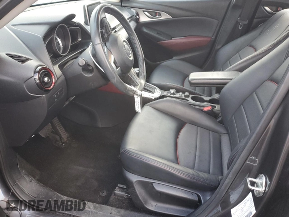 2017 Mazda CX-3 Touring with VIN JM1DKFC74H0176455, listed as a Copart auction lot 48825935 with 90,486 mi miles and Salvage Title. Bid and sale history available at carsss.com. Image 7.