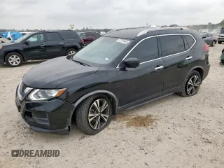 2020 Nissan Rogue SV with VIN JN8AT2MT0LW012263, listed as a Copart auction lot 57701645 with 57,483 mi miles and Salvage title. Bid and sale history available at DreamBid. Image 1.