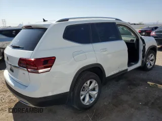 2018 Volkswagen Atlas SE with VIN 1V2CR2CA6JC575771, listed as a Copart auction lot 60574805 with 108,433 mi miles and Salvage title. Bid and sale history available at DreamBid. Image 3.