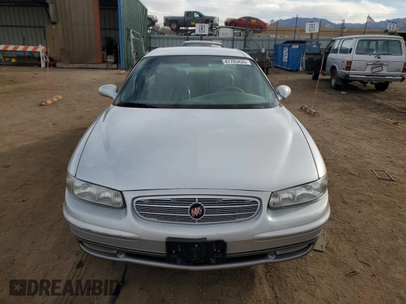 2000 Buick Regal GS with VIN 2G4WF5510Y1324553, listed as a Copart auction lot 47783435 with 0 mi miles and Salvage Title. Bid and sale history available at carsss.com. Image 5.