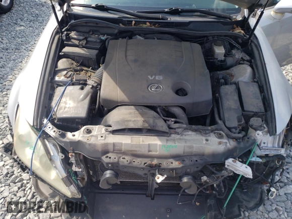 2009 Lexus IS 250 with VIN JTHCK262895034892, listed as a Copart auction lot 62001605 with 128,855 mi miles and Clean title. Bid and sale history available at DreamBid. Image 11.