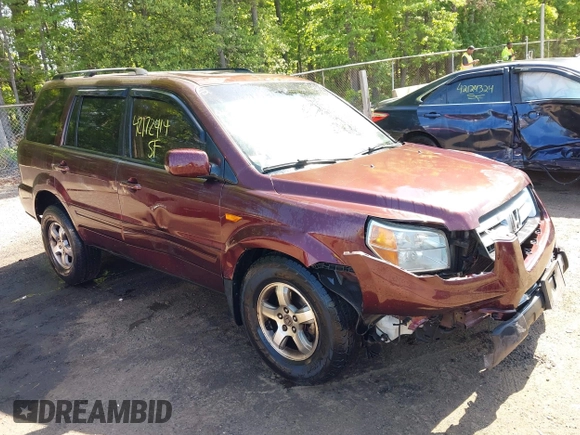 2007 Honda Pilot EX-L z VIN 2HKYF18547H532095, wystawiony jako IAAI lot #42172914 z przebiegiem 275 674 mil mil oraz . Historia ofert i sprzedaży dostępna na DreamBid. Obrazek 1.