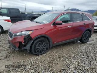 2019 Kia Sorento LX z VIN 5XYPGDA51KG468487, wystawiony jako Copart lot #55267365 z przebiegiem 112 479 mil mil oraz Szkoda całkowita • Salvage title. Historia ofert i sprzedaży dostępna na DreamBid. Obrazek 1.