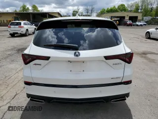2022 Acura MDX w/A-Spec Package with VIN 5J8YE1H05NL039642, listed as a Copart auction lot 50727033 with 25,359 mi miles. Bid and sale history available at carsss.com. Image 6.