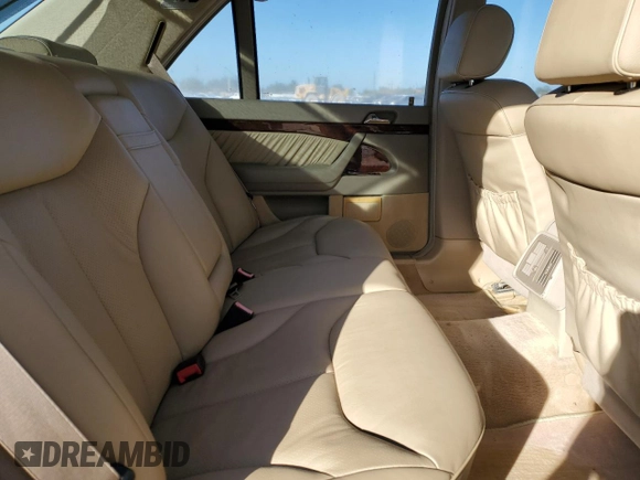 1998 Mercedes-Benz S-Class with VIN WDBGA43G0WA402064, listed as a Copart auction lot 83436324 with 120,726 mi miles and Clean Title. Bid and sale history available at carsss.com. Image 10.