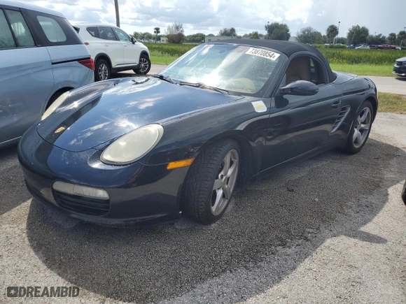 2008 Porsche Boxster with VIN WP0CA29878U710290, listed as a Copart auction lot 73870854 with 0 mi miles and Salvage Title. Bid and sale history available at carsss.com. Image 1.