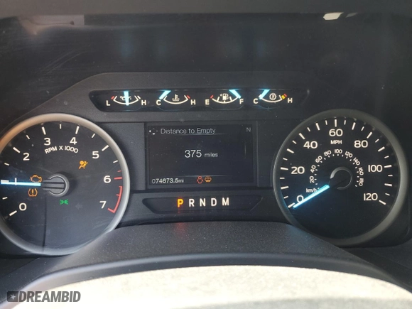 2019 Ford F-150 XL with VIN 1FTMF1C52KKF10340, listed as a Copart auction lot 61386384 with 74,673 mi miles and Clean Title. Bid and sale history available at carsss.com. Image 9.