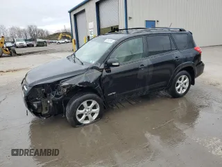 2012 Toyota RAV4 Limited with VIN 2T3DF4DV6CW181165, listed as a Copart auction lot 50892065 with 0 mi miles and Salvage Title. Bid and sale history available at carsss.com. Image 1.
