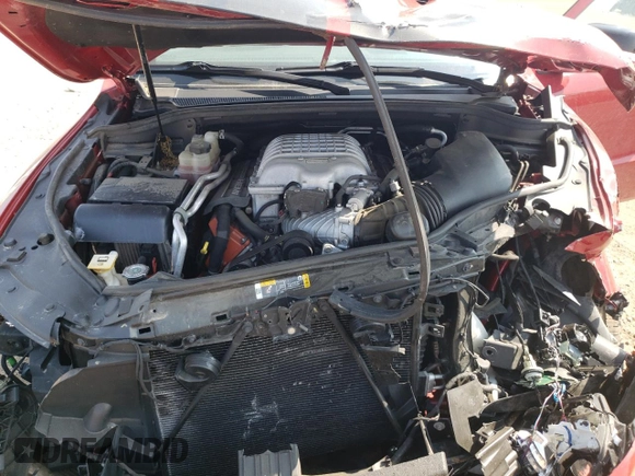 2021 Dodge Durango SRT Hellcat with VIN 1C4SDJH93MC815271, listed as a Copart auction lot 59269825 with 49,661 mi miles and Salvage title. Bid and sale history available at DreamBid. Image 12.