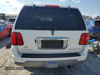 2003 Lincoln Navigator Ultimate with VIN 5LMFU27R73LJ36152, listed as a Copart auction lot 66270904 with 0 mi miles and Salvage Title. Bid and sale history available at carsss.com. Image 6.
