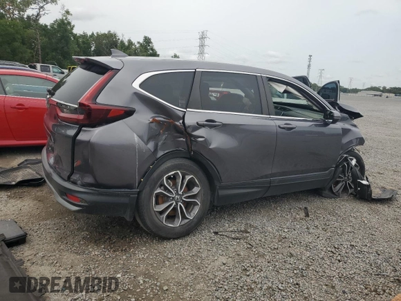 2022 Honda CR-V EX-L z VIN 5J6RW1H83NA015545, wystawiony jako Copart lot #59432895 z przebiegiem Nie podano mil oraz Czysty tytuł • Clean title. Historia ofert i sprzedaży dostępna na DreamBid. Obrazek 3.
