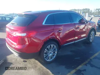 2018 Lincoln MKX Reserve with VIN 2LMPJ6LR8JBL29098, listed as a IAAI auction lot 41223622 with 32,529 mi miles. Bid and sale history available at carsss.com. Image 4.