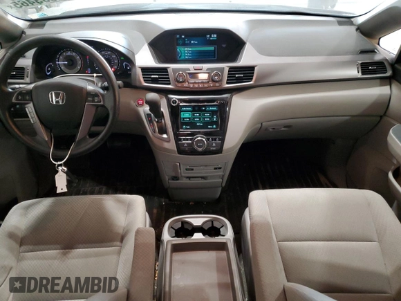 2017 Honda Odyssey SE with VIN 5FNRL5H33HB016555, listed as a Copart auction lot 42603465 with 74,914 mi miles and Salvage Title. Bid and sale history available at carsss.com. Image 8.