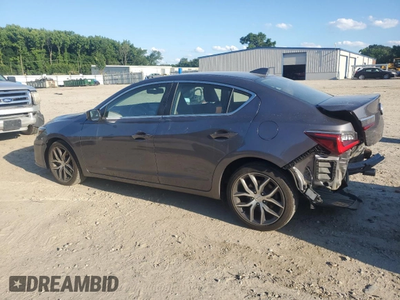 2022 Acura ILX Premium with VIN 19UDE2F70NA004796, listed as a Copart auction lot 61659045 with 38,737 mi miles and Salvage title. Bid and sale history available at DreamBid. Image 2.
