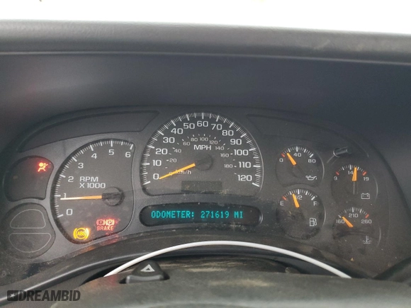 2005 GMC Yukon XL SLE with VIN 1GKEC16Z25J175610, listed as a Copart auction lot 51051785 with 271,619 mi miles and Salvage Title. Bid and sale history available at carsss.com. Image 9.