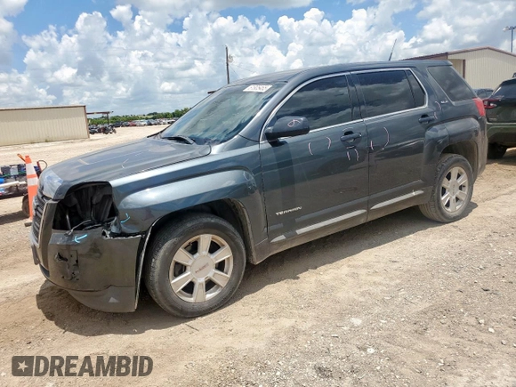 2011 GMC Terrain SLE-1 with VIN 2CTALMEC5B6296265, listed as a Copart auction lot 61905465 with 171,370 mi miles and Salvage title. Bid and sale history available at DreamBid. Image 1.