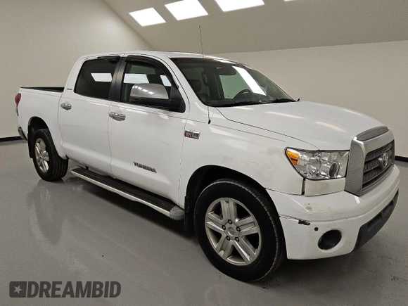 2007 Toyota Tundra Limited z VIN 5TFEV58187X029703, wystawiony jako Copart lot #55280475 z przebiegiem 171 480 mil mil oraz Czysty tytuł • Clean title. Historia ofert i sprzedaży dostępna na DreamBid. Obrazek 4.