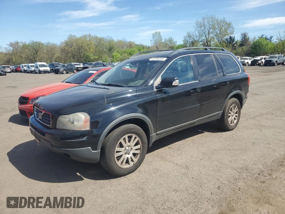 2008 Volvo XC90 I6 with VIN YV4CZ982081426884, listed as a Copart auction lot 53786255 with 209,547 mi miles and Salvage Title. Bid and sale history available at carsss.com. Image 1.