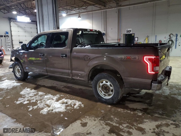 2016 Ford F-150 XLT with VIN 1FTFW1EF1GFD44584, listed as a Copart auction lot 50331585 with 170,234 mi miles and Salvage Title. Bid and sale history available at carsss.com. Image 2.