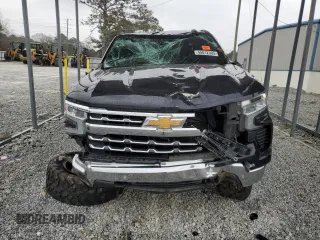 2023 Chevrolet Silverado 1500 LTZ with VIN 2GCUDGED5P1105576, listed as a Copart auction lot 45812305 with 54,760 mi miles and Salvage Title. Bid and sale history available at carsss.com. Image 5.
