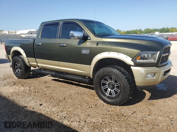 2012 Ram 2500 Laramie Longhorn with VIN 3C6UD5GL6CG240177, listed as a Copart auction lot 52822265 with 191,728 mi miles and Clean Title. Bid and sale history available at carsss.com. Image 4.