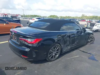 2023 BMW 4 Series 430i with VIN WBA23AT03PCL81706, listed as a IAAI auction lot 42534918 with 42,362 mi miles and . Bid and sale history available at DreamBid. Image 4.