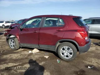 2016 Chevrolet Trax LS with VIN 3GNCJKSB1GL275191, listed as a Copart auction lot 51072445 with 113,102 mi miles and Clean Title. Bid and sale history available at carsss.com. Image 2.
