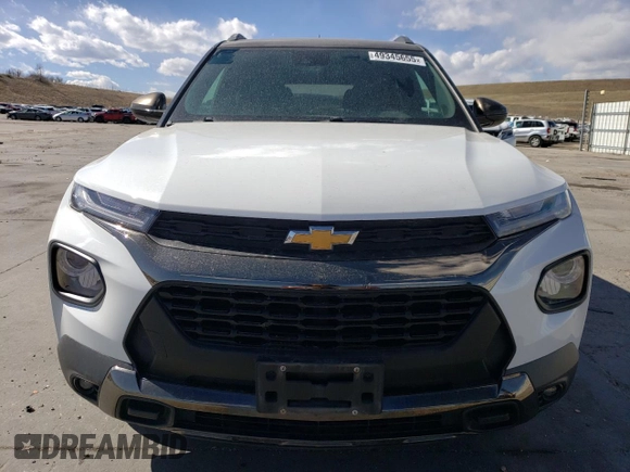 2021 Chevrolet TrailBlazer ACTIV with VIN KL79MSSL9MB092330, listed as a Copart auction lot 49345655 with 65,245 mi miles and Salvage Title. Bid and sale history available at DreamBid. Image 5.