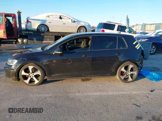 2015 Volkswagen GTI SE with VIN 3VW4T7AUXFM033450, listed as a IAAI auction lot 41286672 with 158,199 mi miles and . Bid and sale history available at DreamBid. Image 14.