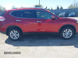 2014 Nissan Rogue SV with VIN 5N1AT2MV7EC829288, listed as a IAAI auction lot 41991872 with 266,094 mi miles. Bid and sale history available at carsss.com. Image 14.