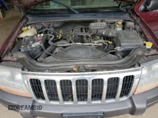 2001 Jeep Grand Cherokee Laredo z VIN 1J4GW48S11C609344, wystawiony jako Copart lot #59258245 z przebiegiem 162 141 mil mil oraz Szkoda całkowita • Salvage title. Historia ofert i sprzedaży dostępna na DreamBid. Obrazek 12.