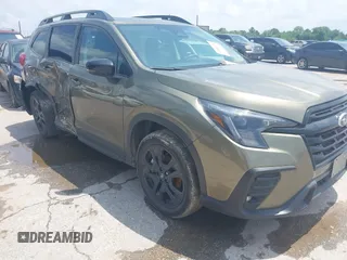 2024 Subaru Ascent Onyx with VIN 4S4WMAHD7R3442485, listed as a IAAI auction lot 42060740 with 9,518 mi miles and . Bid and sale history available at DreamBid. Image 1.