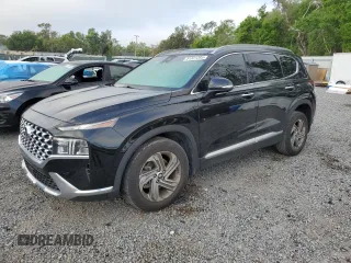 2022 Hyundai Santa Fe SEL with VIN 5NMS34AJ4NH404151, listed as a Copart auction lot 51321385 with 27,754 mi miles and Salvage Title. Bid and sale history available at DreamBid. Image 1.