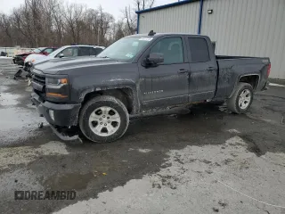 2016 Chevrolet Silverado 1500 LT with VIN 1GCVKREC9GZ326490, listed as a Copart auction lot 46577215 with 151,159 mi miles and Salvage Title. Bid and sale history available at carsss.com. Image 1.