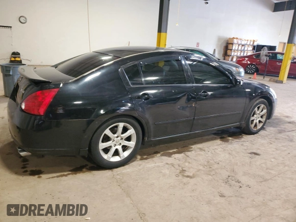 2007 Nissan Maxima 3.5 SL with VIN 1N4BA41E47C843494, listed as a Copart auction lot 54142095 with 223,980 mi miles and Salvage Title. Bid and sale history available at carsss.com. Image 3.