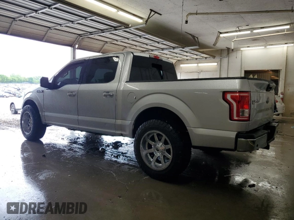 2017 Ford F-150 XL with VIN 1FTEW1CF2HFA41085, listed as a Copart auction lot 53947015 with 145,141 mi miles and Salvage title. Bid and sale history available at DreamBid. Image 2.