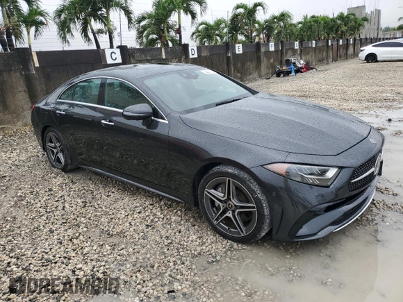 2022 Mercedes-Benz CLS with VIN W1K2J5KB0NA107669, listed as a Copart auction lot 75207174 with 7,169 mi miles and Salvage Title. Bid and sale history available at carsss.com. Image 4.