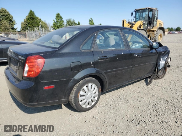 2008 Suzuki Forenza z VIN KL5JD56ZX8K974392, wystawiony jako Copart lot #64694854 z przebiegiem 145 180 mil mil oraz Szkoda całkowita • Salvage title. Historia ofert i sprzedaży dostępna na DreamBid. Obrazek 3.