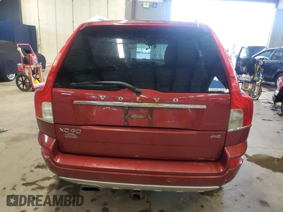 2014 Volvo XC90 with VIN YV4952CZ4E1693376, listed as a Copart auction lot 55943675 with 185,247 mi miles and Clean Title. Bid and sale history available at DreamBid. Image 6.