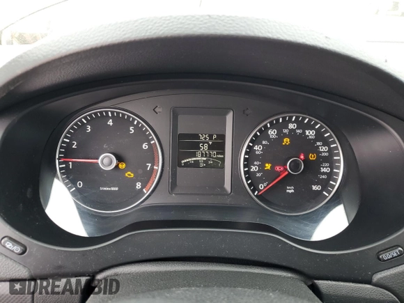 2014 Volkswagen Jetta SE with VIN 3VWD17AJ2EM381057, listed as a Copart auction lot 54267475 with 187,770 mi miles and Salvage title. Bid and sale history available at DreamBid. Image 9.