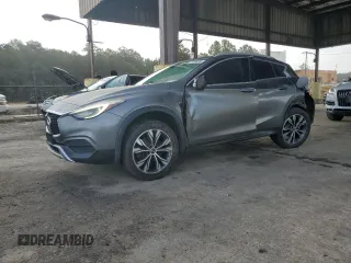 2018 Infiniti QX30 Premium with VIN SJKCH5CR4JA058845, listed as a Copart auction lot 78134244 with 65,598 mi miles and Salvage Title. Bid and sale history available at carsss.com. Image 1.
