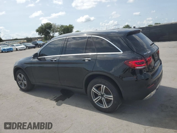 2021 Mercedes-Benz GLC 300 with VIN W1N0G8DB0MV263869, listed as a Copart auction lot 61762825 with 50,211 mi miles and Clean title. Bid and sale history available at DreamBid. Image 2.