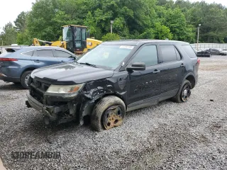 2017 Ford Police Interceptor Utility z VIN 1FM5K8AR8HGB54305, wystawiony jako Copart lot #54392105 z przebiegiem 172 978 mil mil oraz Szkody całkowita. Historia ofert i sprzedaży dostępna na DreamBid. Obrazek 1.