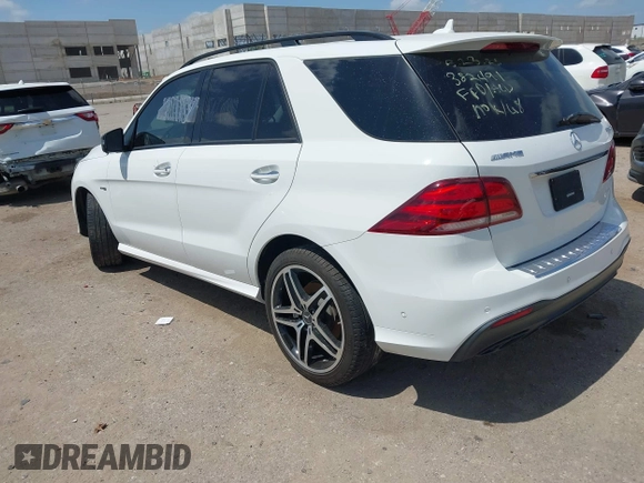 2018 Mercedes-Benz GLE 43 AMG with VIN 4JGDA6EB9JB168989, listed as a IAAI auction lot 42549650 with 94,170 mi miles and . Bid and sale history available at DreamBid. Image 3.
