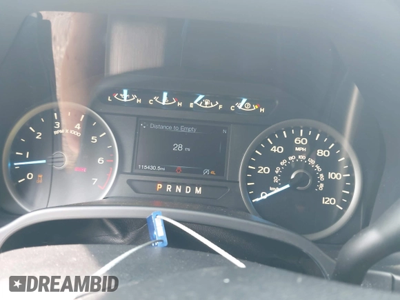2018 Ford F-150 XL with VIN 1FTEW1E50JFE38143, listed as a IAAI auction lot 42426811 with 115,430 mi miles and . Bid and sale history available at DreamBid. Image 7.