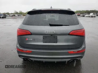 2015 Audi SQ5 Premium Plus with VIN WA1CGAFP0FA125418, listed as a Copart auction lot 58031415 with 156,188 mi miles and Salvage title. Bid and sale history available at DreamBid. Image 6.