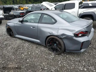 2024 BMW M2 with VIN 3MF13DM05R8E66472, listed as a Copart auction lot 72720884 with 102 mi miles and Salvage Title. Bid and sale history available at carsss.com. Image 2.