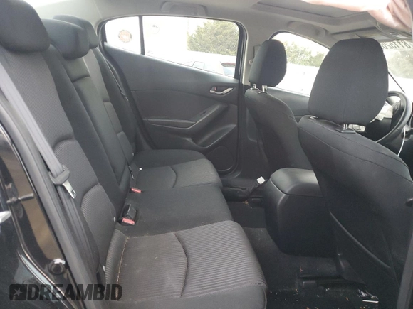 2016 Mazda 3 i Touring with VIN 3MZBM1W79GM268881, listed as a Copart auction lot 81152094 with 46,533 mi miles and Salvage Title. Bid and sale history available at DreamBid. Image 10.