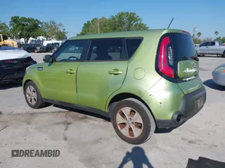 2015 Kia Soul with VIN KNDJN2A23F7809901, listed as a IAAI auction lot 41876718 with 111,786 mi miles. Bid and sale history available at carsss.com. Image 3.