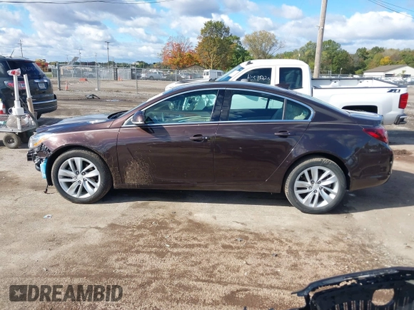 2015 Buick Regal Premium I with VIN 2G4GN5EX8F9169454, listed as a IAAI auction lot 40602572 with 117,407 mi miles. Bid and sale history available at carsss.com. Image 15.
